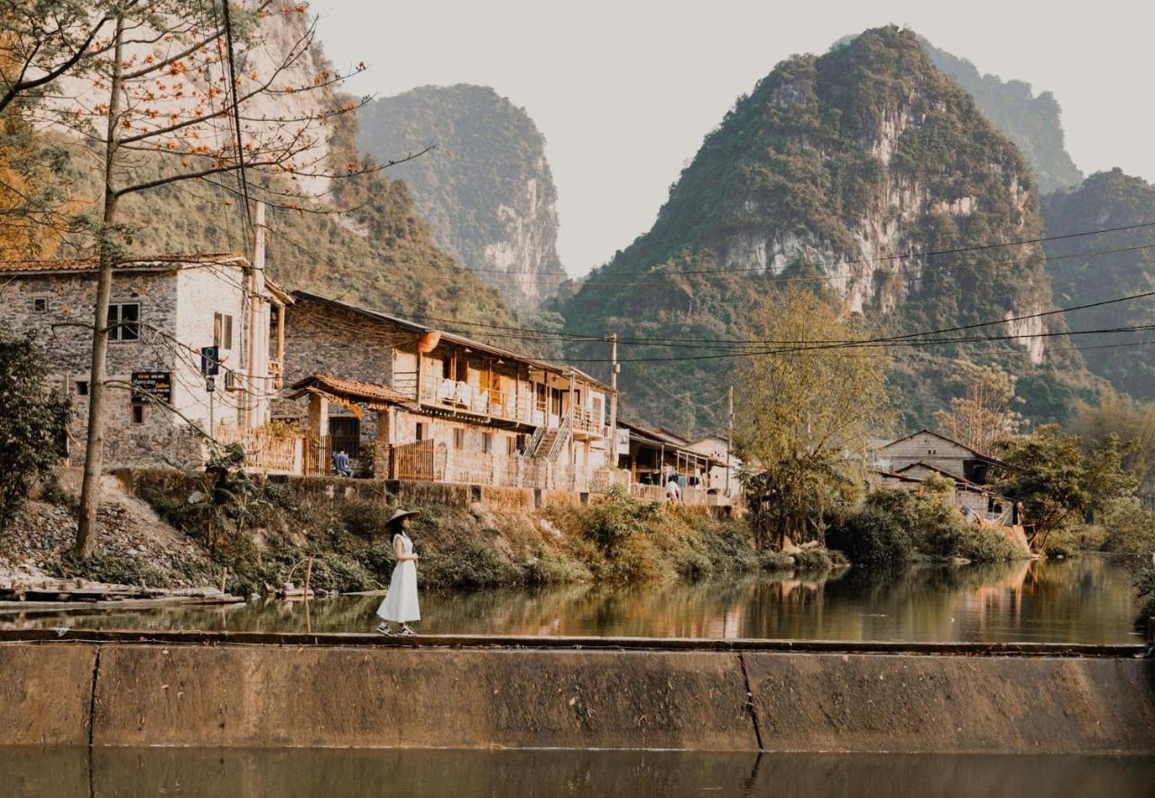 Yen Nhi Homestay Ban Gioc Cao Bang Exterior photo